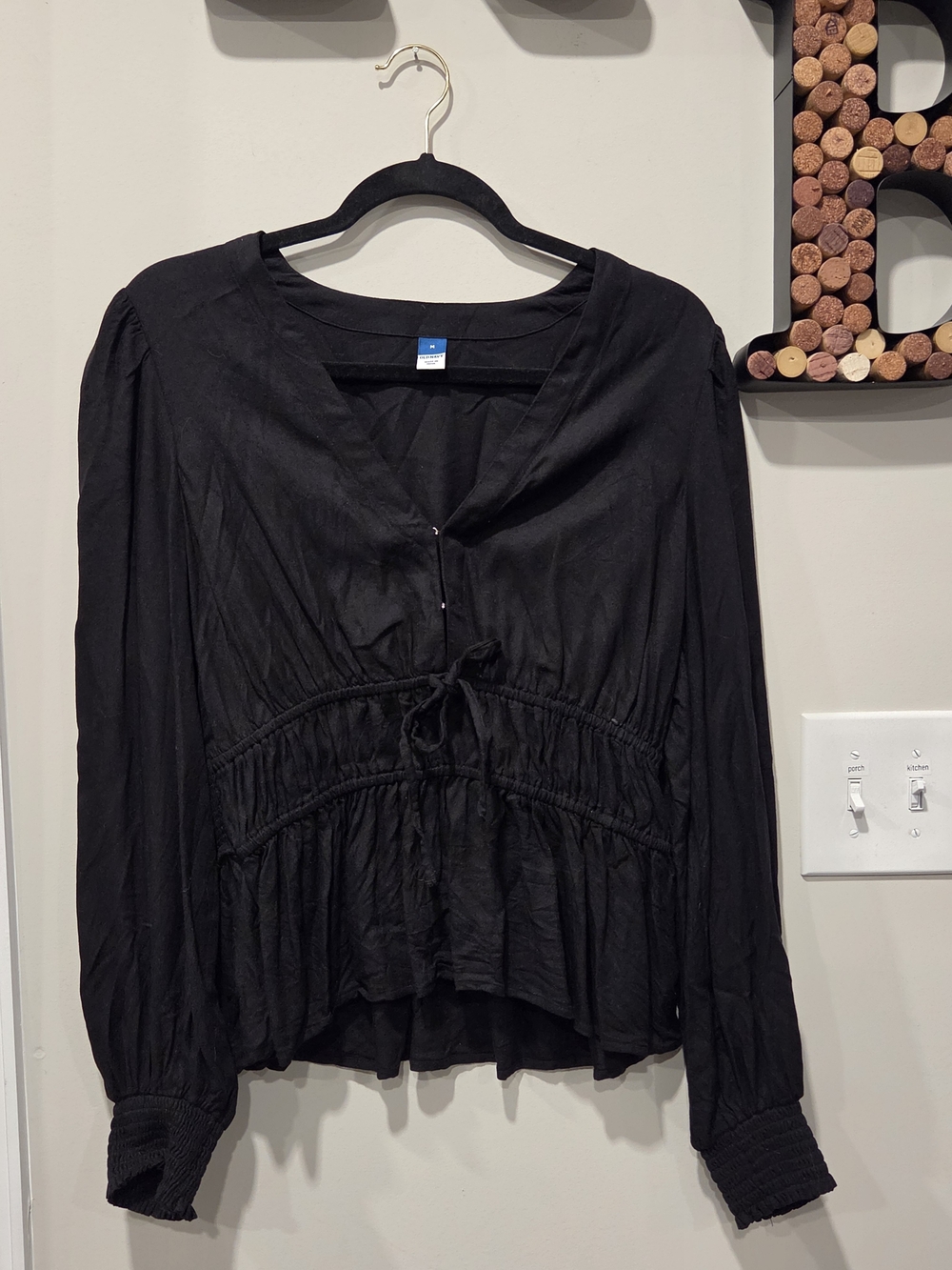 OLD NAVY Cinch Waist Top